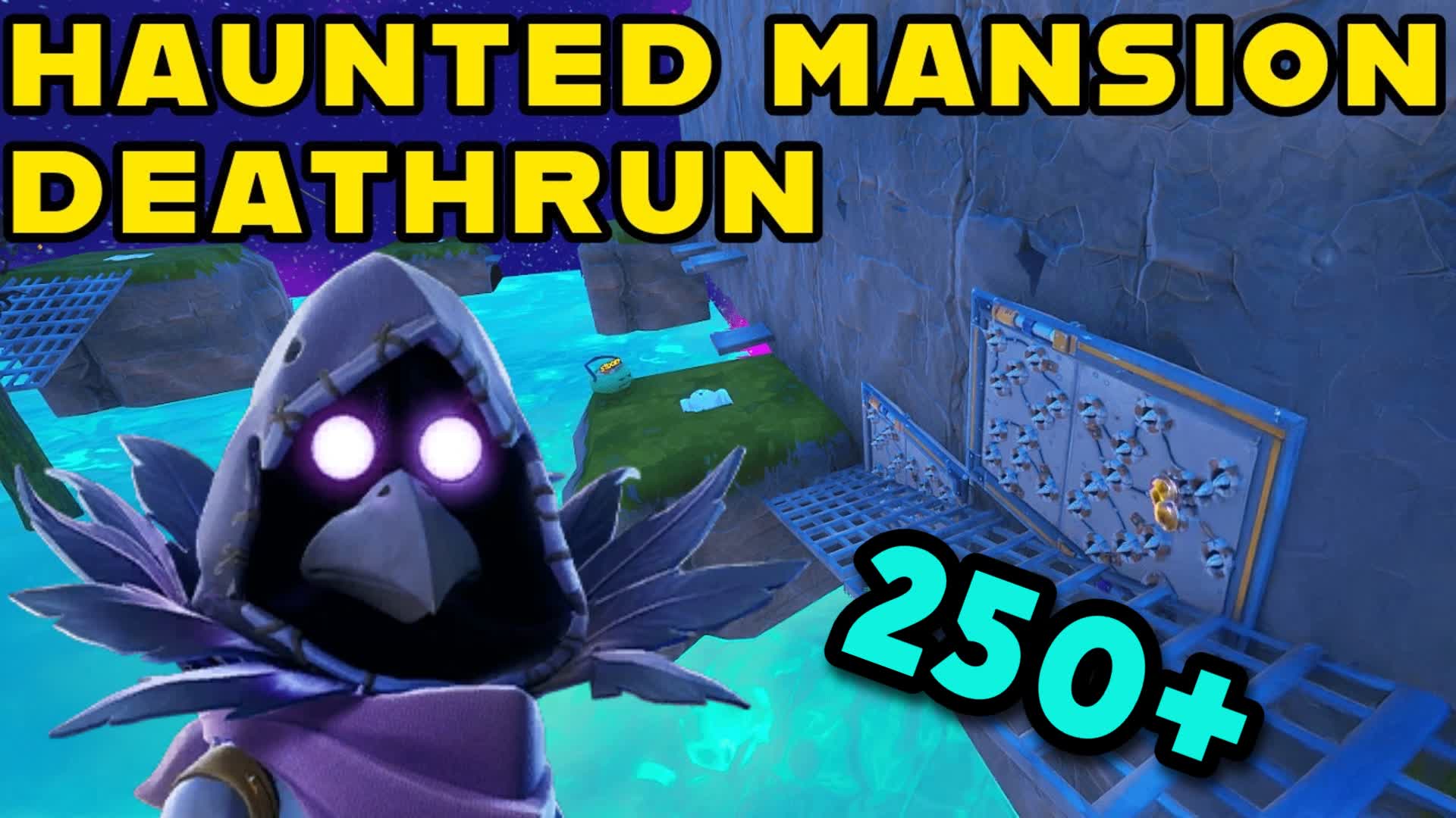 🎃250+ Haunted Mansion Deathrun🎃 — Fortnite Creative map