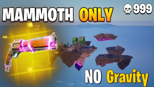 💥One Shot  | No Gravity 💥 — Fortnite Creative map cover art