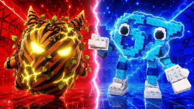 RED VS BLUE 🔴🔵BRAINROT's 67 — Fortnite Creative map cover art