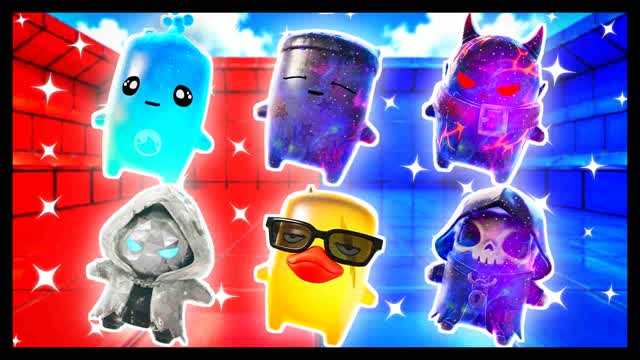 TEAM ACCURACY RED VS BLUE 🔴🔵 — Fortnite Creative map cover art