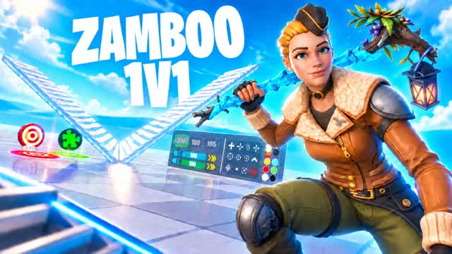 ZAMBOO 1V1 🎯 — Fortnite Creative map