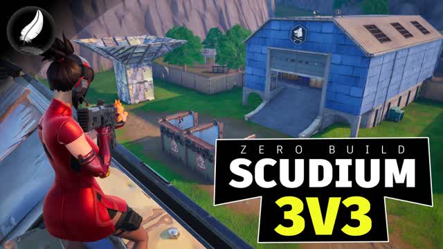 SCUDIUM ATK & DEF | 3V3 | ZERO BUILD — Fortnite Creative map cover art