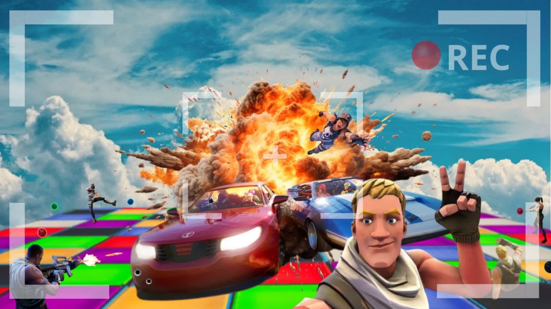 MINIGAME COLOR SWITCH [7 MINIGAMES] — Fortnite Creative map