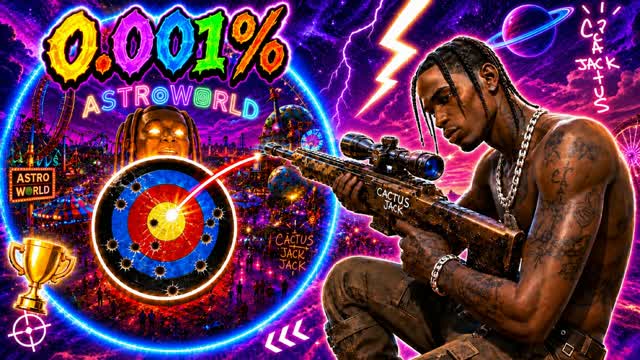 ASTRO TRICKSHOT 🌍 🎯 — Fortnite Creative map cover art