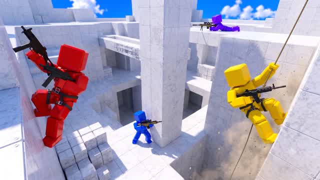 RED VS BLUE ALPHA — Fortnite Creative map