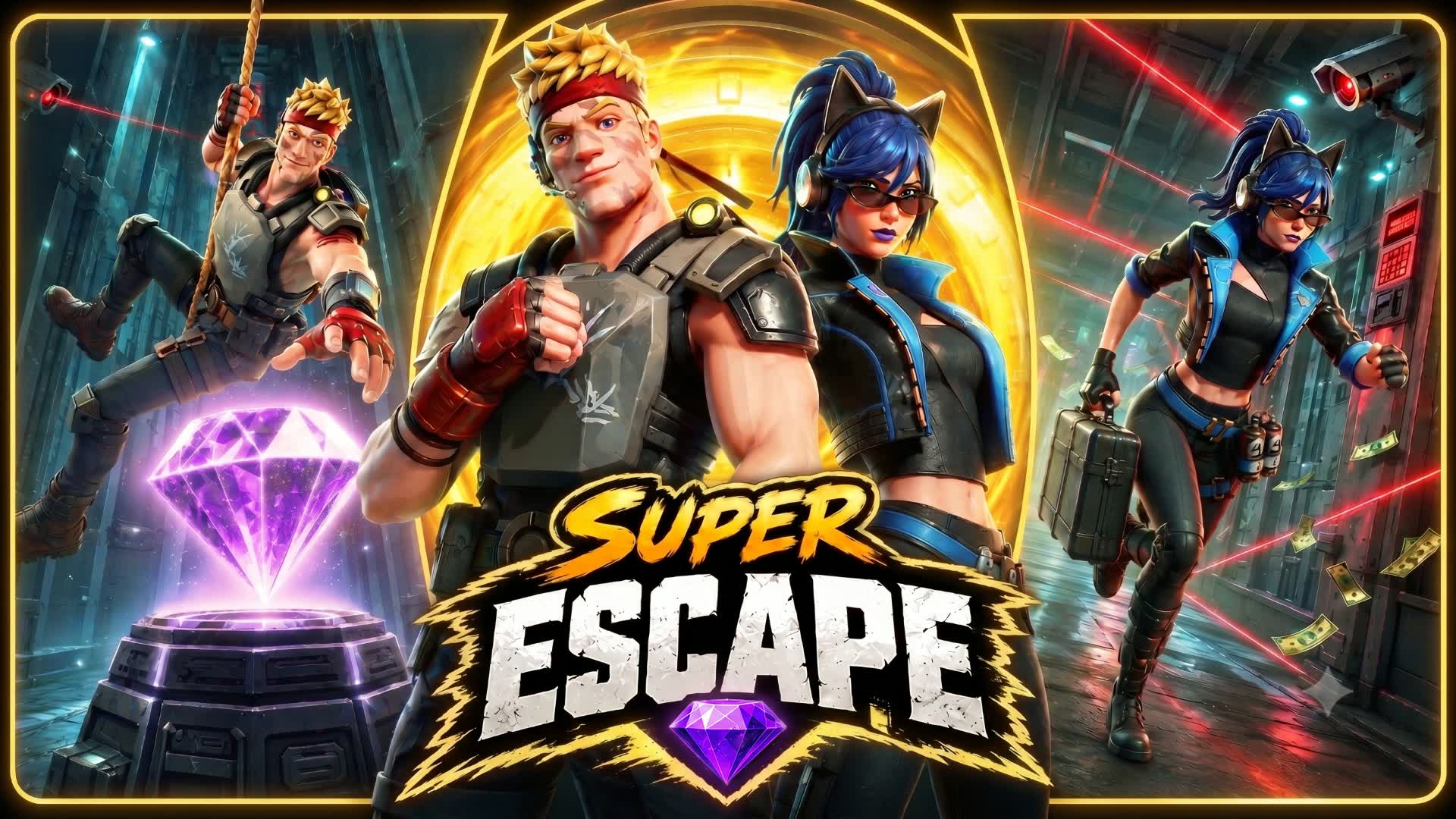 Super Escape [Roguelike] — Fortnite Creative map