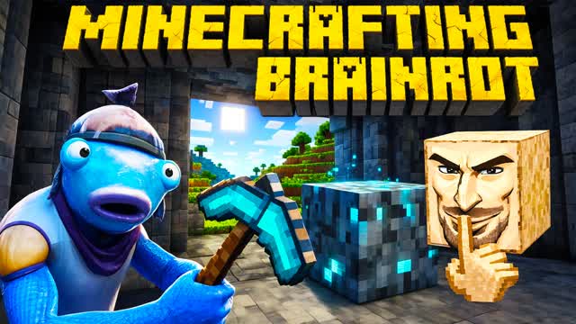 MineCrafting Brainrot Tycoon — Fortnite Creative map
