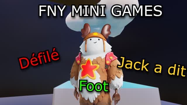 FNY MINI GAMES 🎭 — Fortnite Creative map cover art