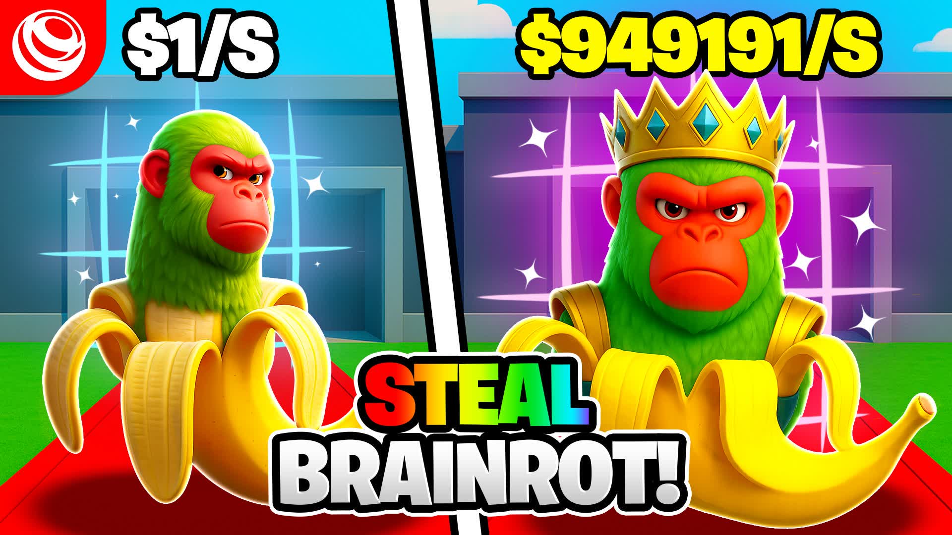 Steal Brainrot — Fortnite Creative map