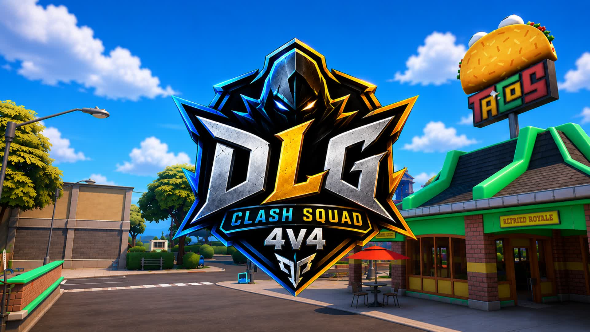DLG Clash Squad 4V4 — Fortnite Creative map