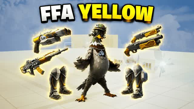 FFA YELLOW 💛 — Fortnite Creative map