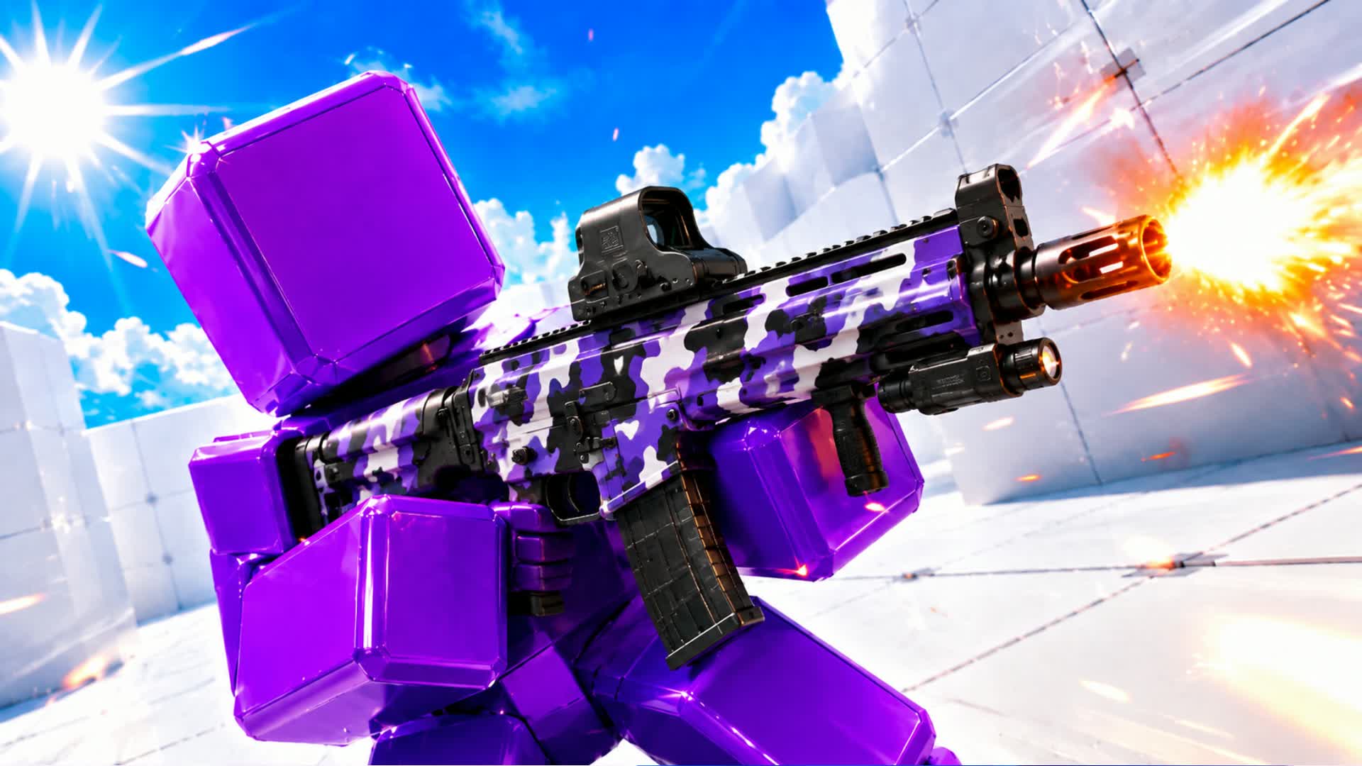 RIVALS GOATED RED VS BLUE 🔴🔵 — Fortnite Creative map