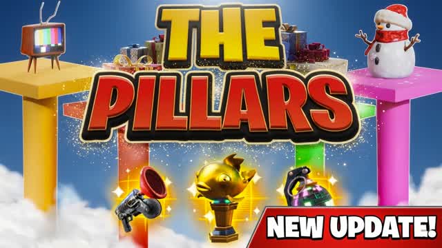 THE PILLARS (NEW UPDATE 2.0) — Fortnite Creative map cover art