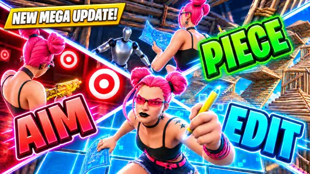 PRO TRAINING 2.0 PIECE AIM EDIT [Fazer] — Fortnite Creative map cover art