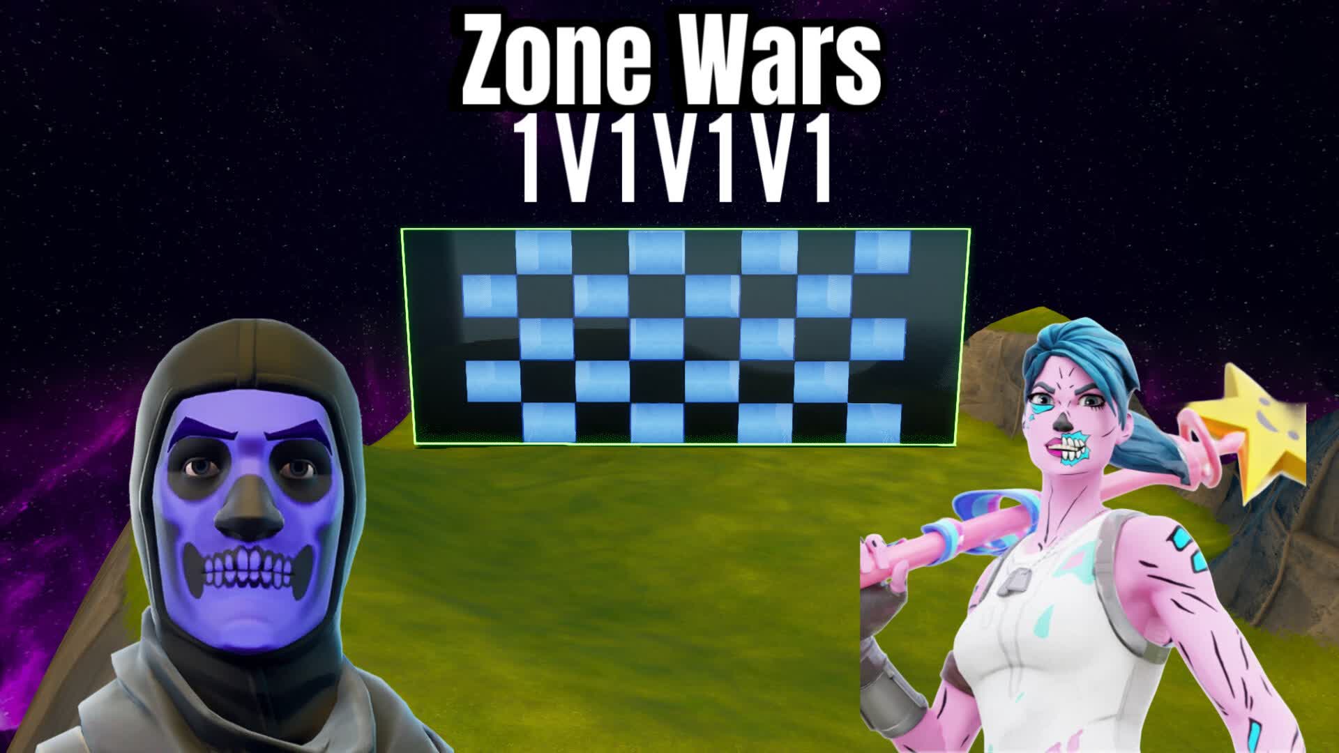 1V1V1 ZONE WARS — Fortnite Creative map