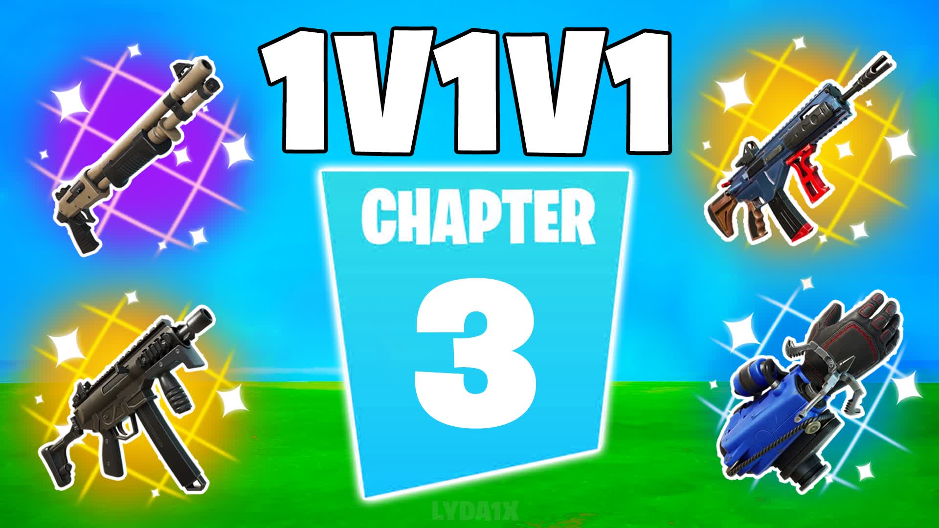 1v1v1 Chapter 3 Reload Free for All — Fortnite Creative map