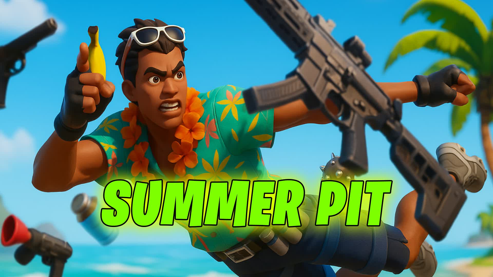 Summer Pit - Free For All — Fortnite Creative map