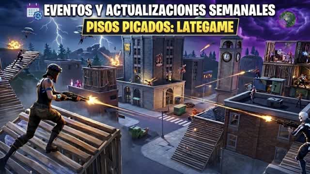 Lategame Pisos Picados Solo — Fortnite Creative map