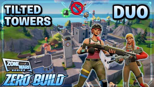(Duo👥ZB🚫) Tilted Zone Wars [Series] — Fortnite Creative map