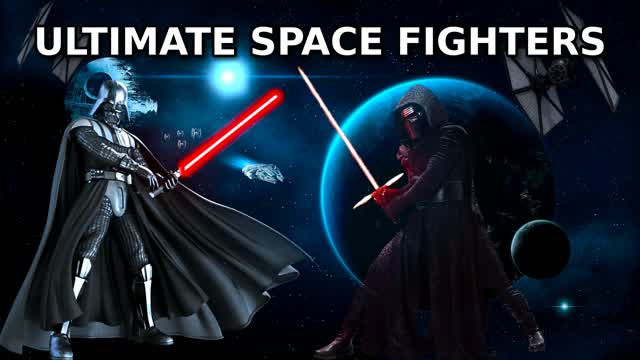 ULTIMATE SPACE FIGHTERS — Fortnite Creative map cover art