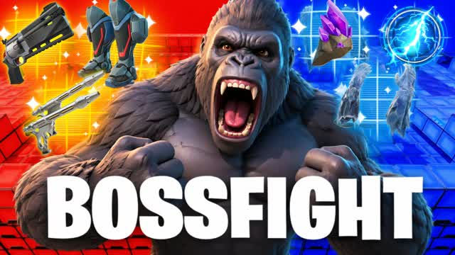 RED VS BLUE STAR WARS KONG BOSSFIGHT — Fortnite Creative map
