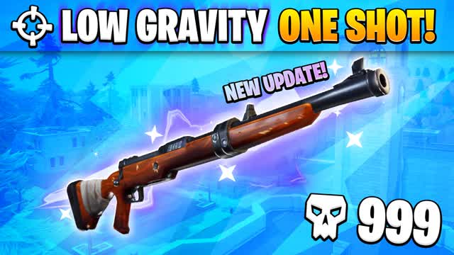 Low Gravity Tilted One-Shot!🎯 — Fortnite Creative map cover art