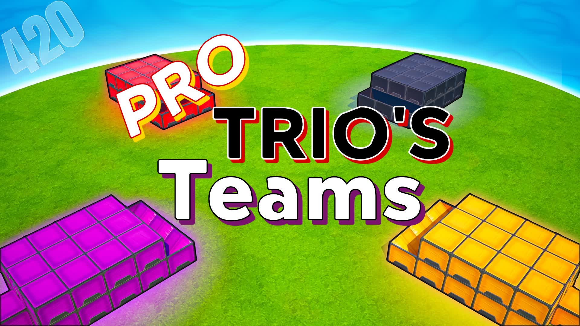 Pro Trios Team — Fortnite Creative map