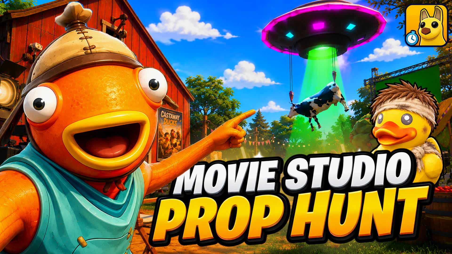 Movie Studio - Prop Hunt — Fortnite Creative map