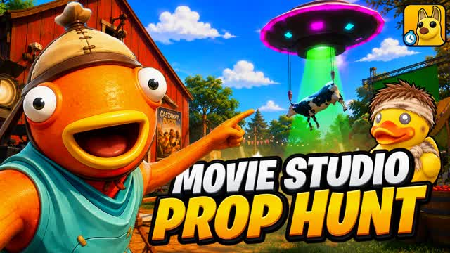 Movie Studio - Prop Hunt — Fortnite Creative map