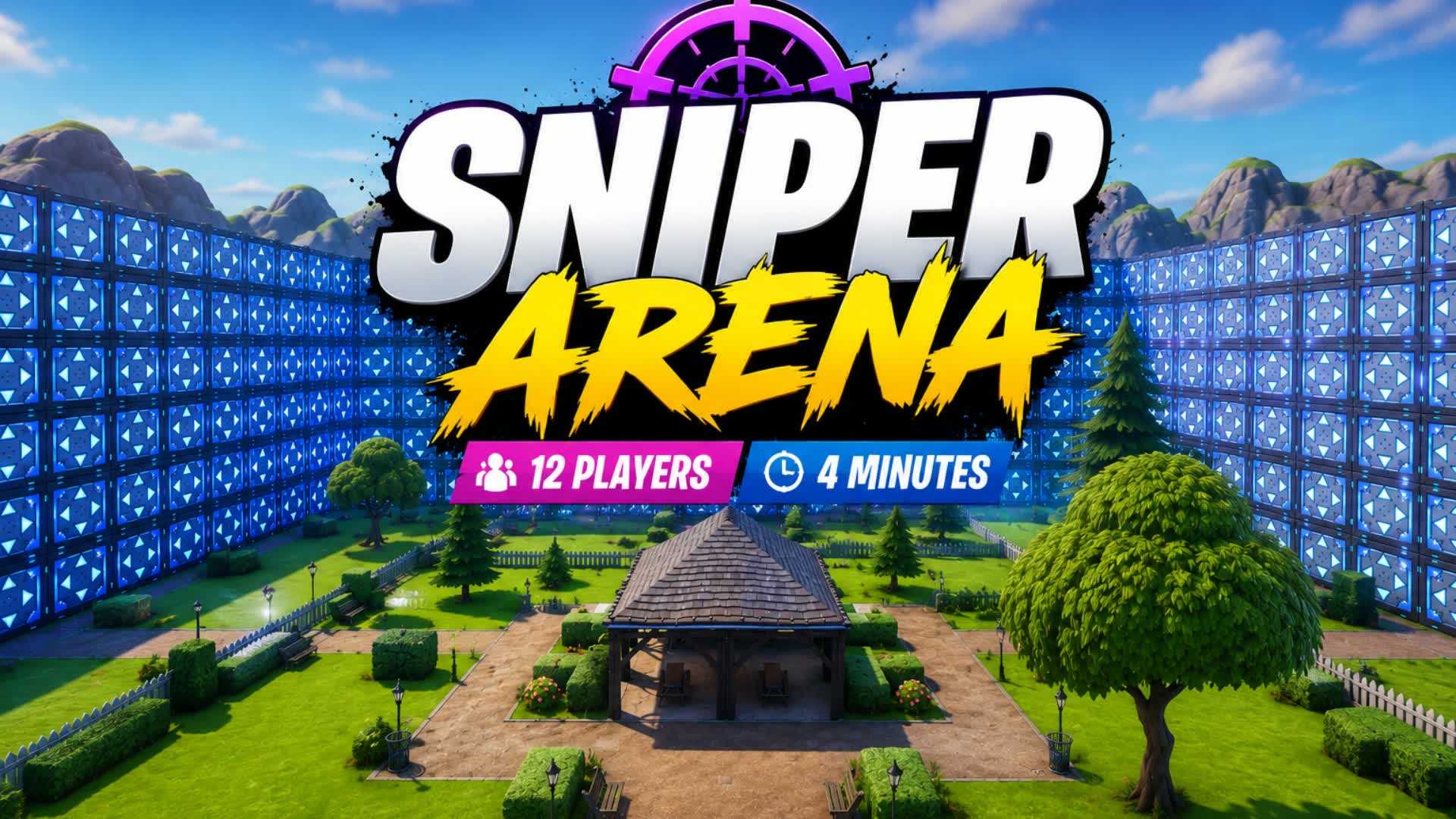 SNIPER ARENA — Fortnite Creative map