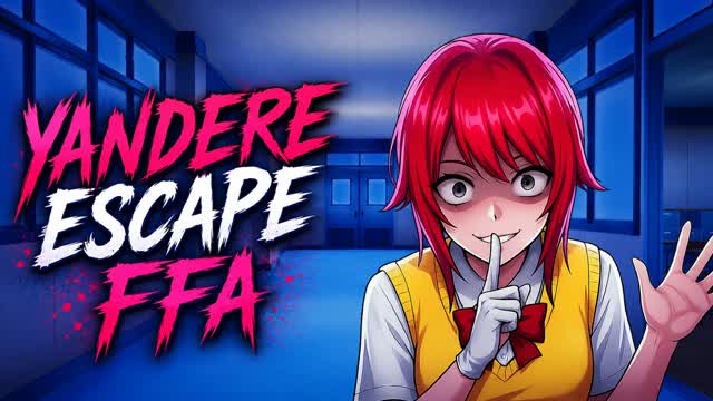 YANDERE ESCAPE: FFA — Fortnite Creative map cover art