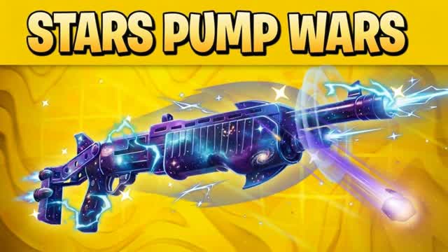 STARS PUMPWARS🌌 — Fortnite Creative map cover art