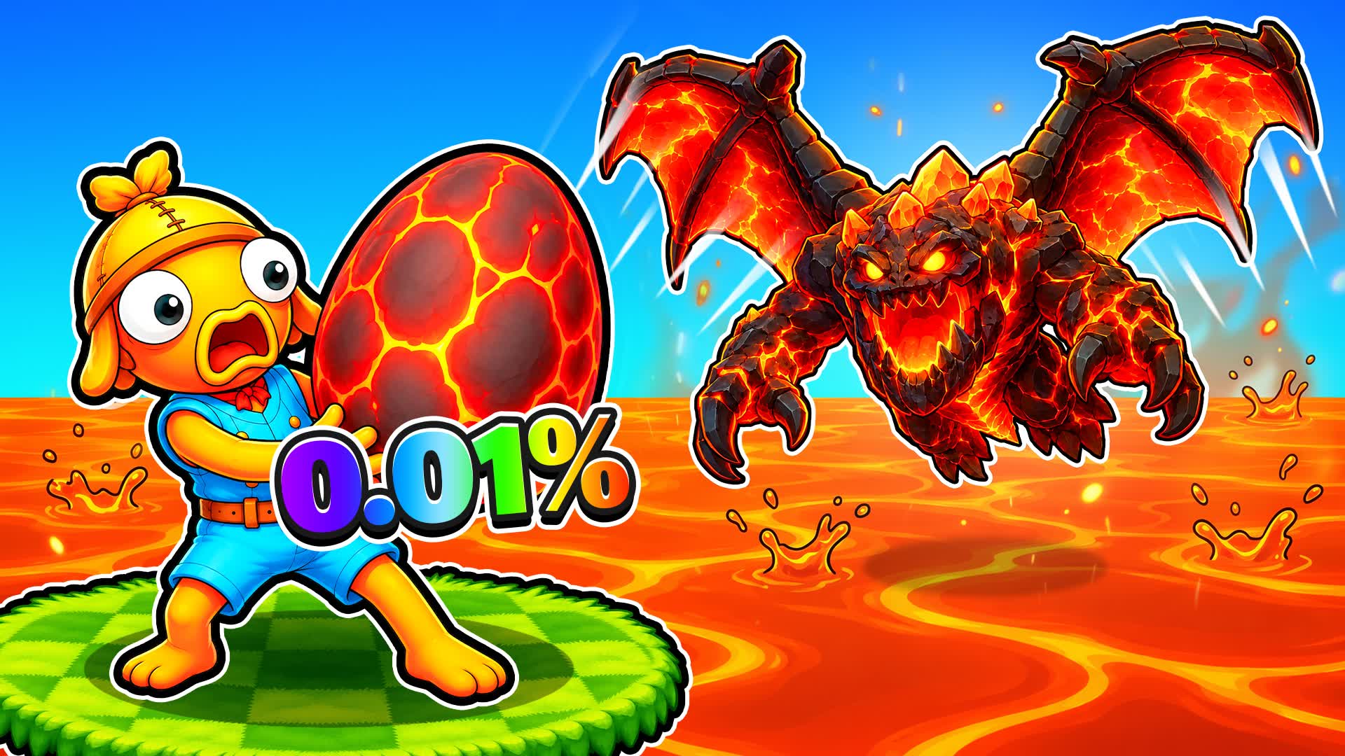 Survive Lava for Animals — Fortnite Creative map