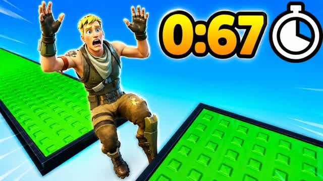Parkour Time Trial [SpeedRun] — Fortnite Creative map