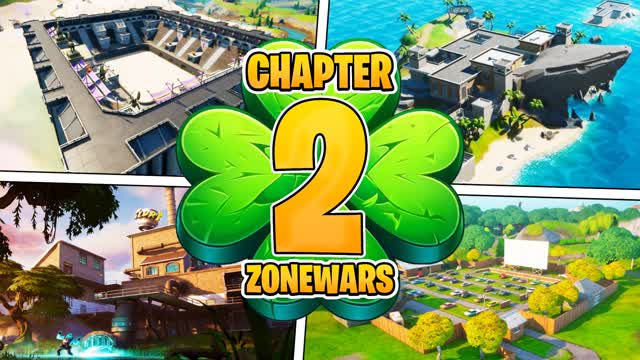 CHAPTER 2 ZONE WARS 🌀 — Fortnite Creative map cover art