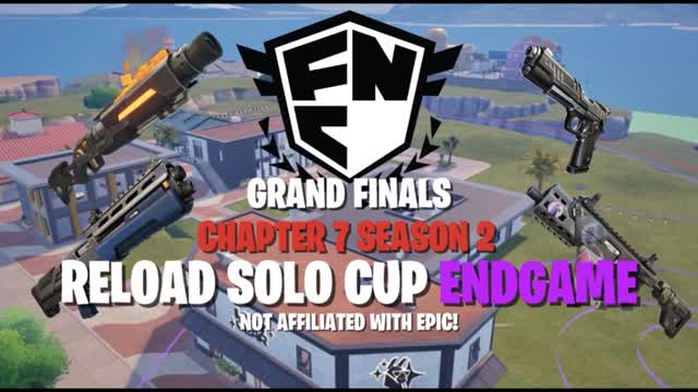 Zone Wars FNC: Cup Endgame [RELOAD SOLO] — Fortnite Creative map cover art