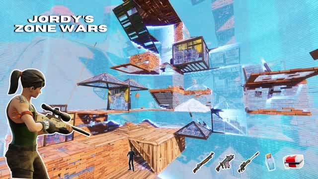 Jordy's FFA Zone Wars 🔫 — Fortnite Creative map cover art