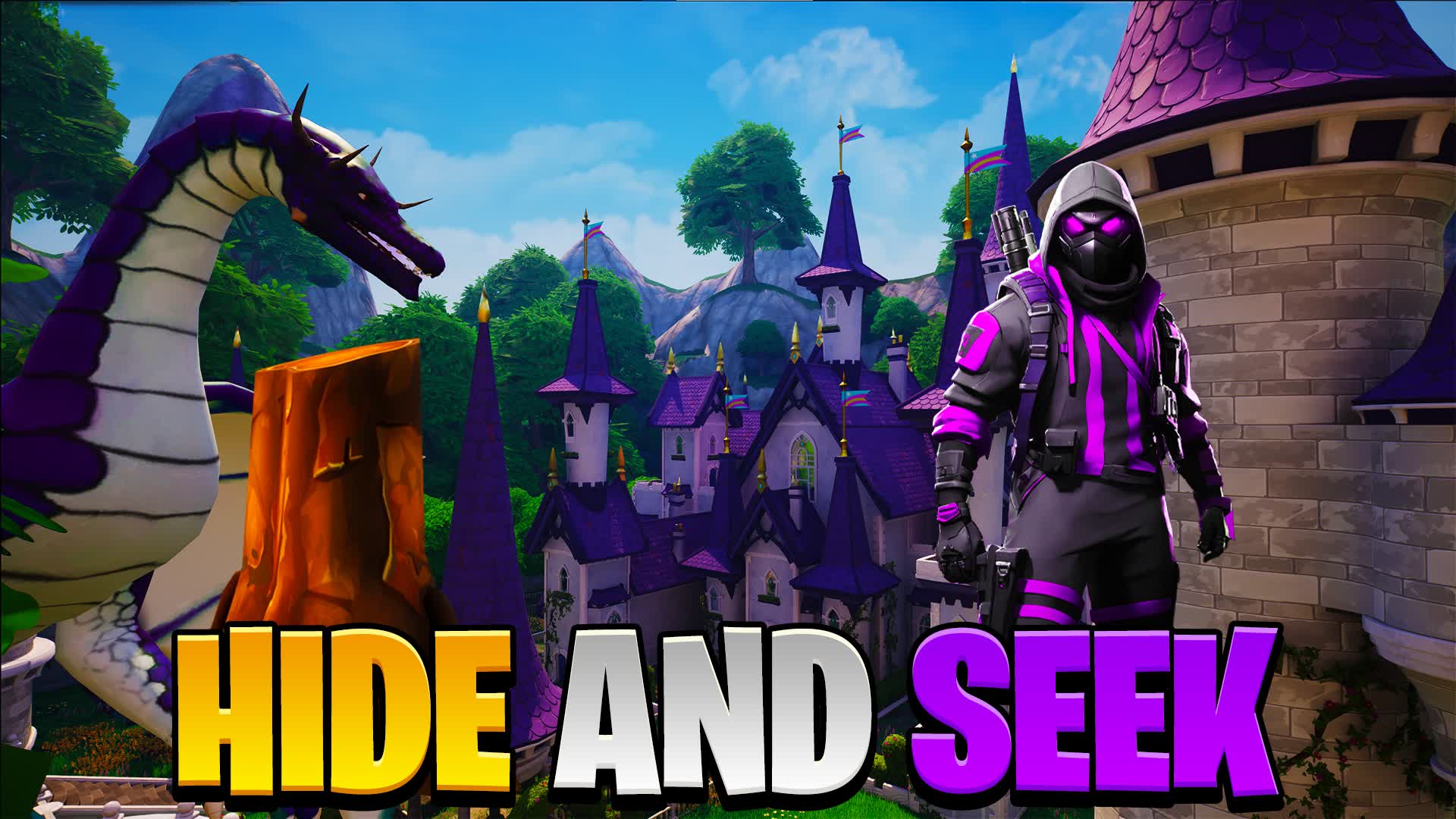 ❤ VALENTINE'S HIDE AND SEEK ❤ — Fortnite Creative map