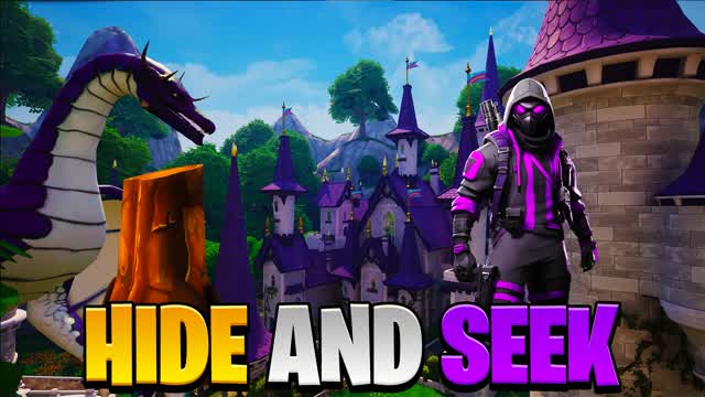 ❤ VALENTINE'S HIDE AND SEEK ❤ — Fortnite Creative map cover art