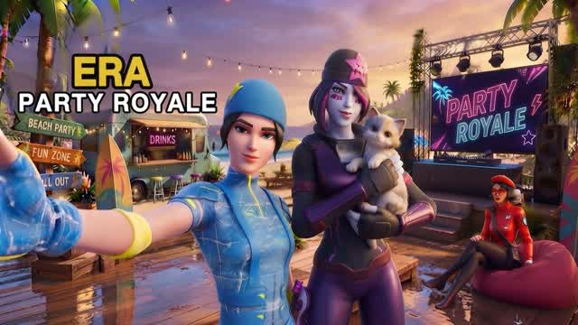 ERA PARTY ROYALE — Fortnite Creative map cover art