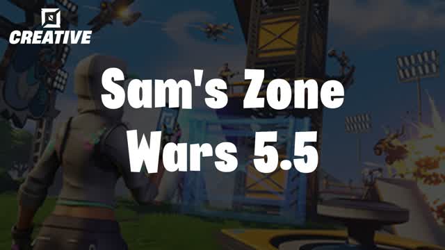 [1.0] Sam's Zone Wars 5.5 — Fortnite Creative map
