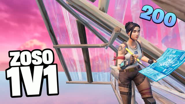1v1 Build Fight | Zoso — Fortnite Creative map cover art