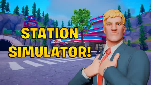Station Simulator! — Fortnite Creative map cover art