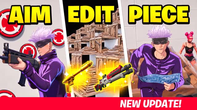 🎯EDIT AIM PIECE PRACTICE & MECHANICS — Fortnite Creative map