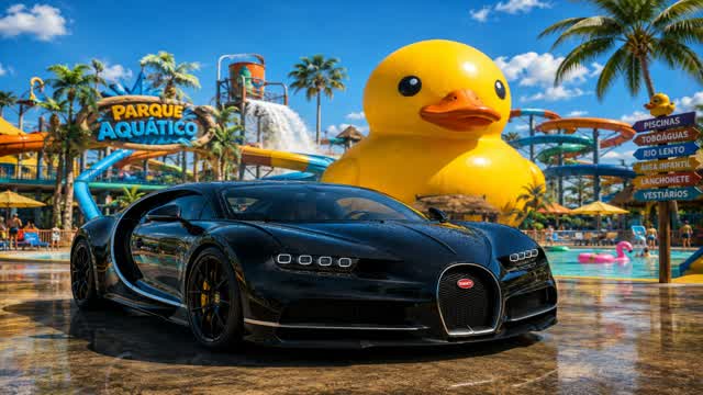 Duck Splash Drive — Fortnite Creative map