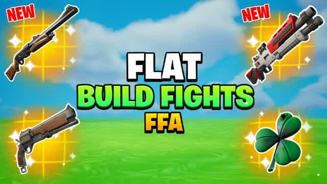 VRB FLAT BUILD FIGHTS FFA ⚔️💎 — Fortnite Creative map cover art