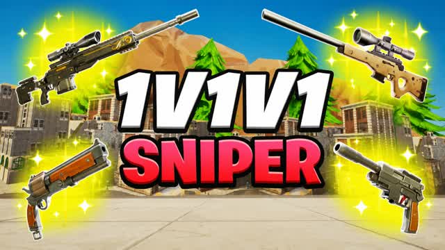 1V1V1 SNIPER — Fortnite Creative map cover art