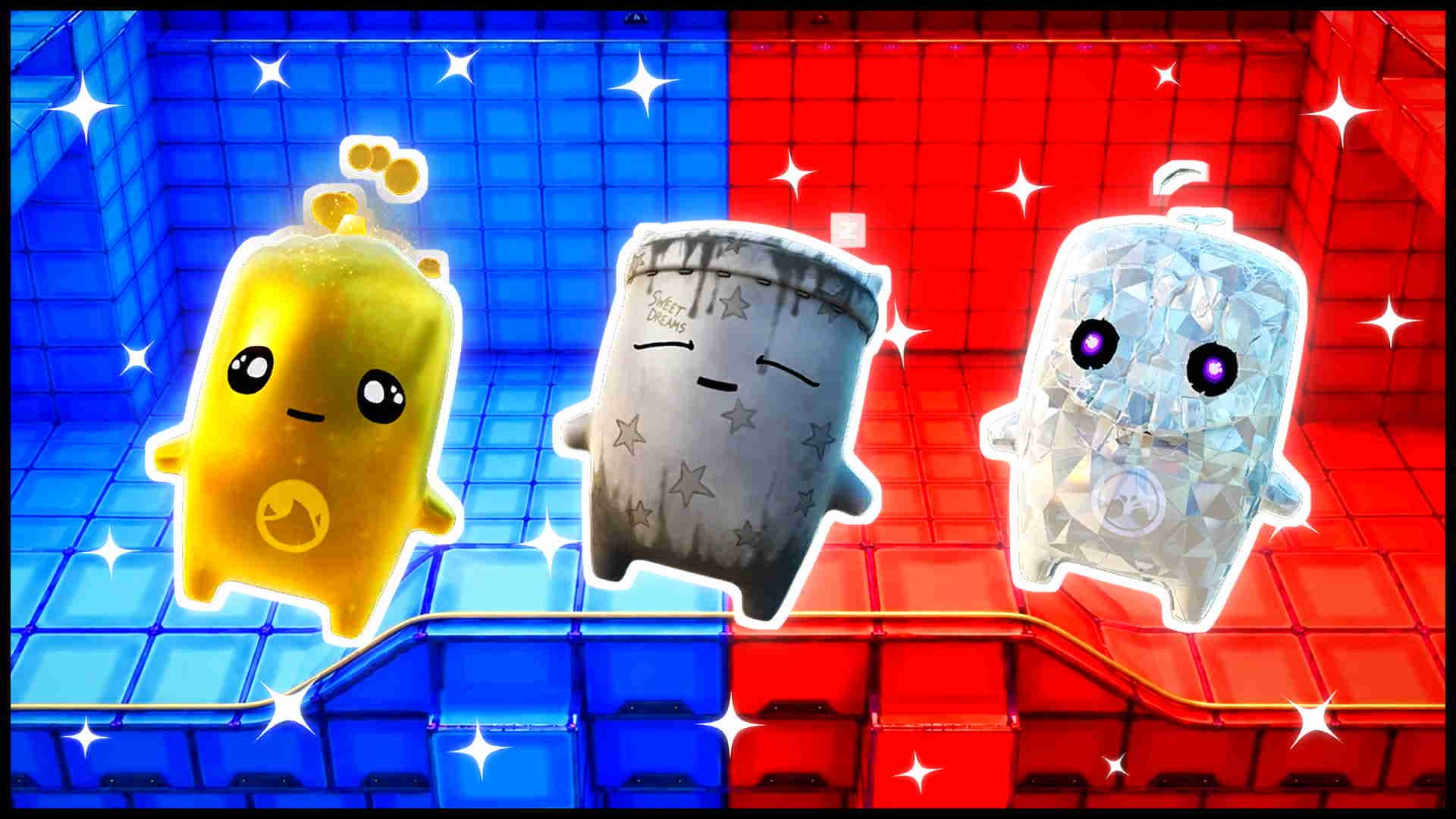 FAST TRACK RED VS BLUE 🔴🔵 — Fortnite Creative map