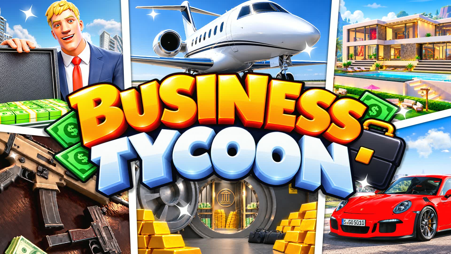 BUSINESS TYCOON [OG] — Fortnite Creative map