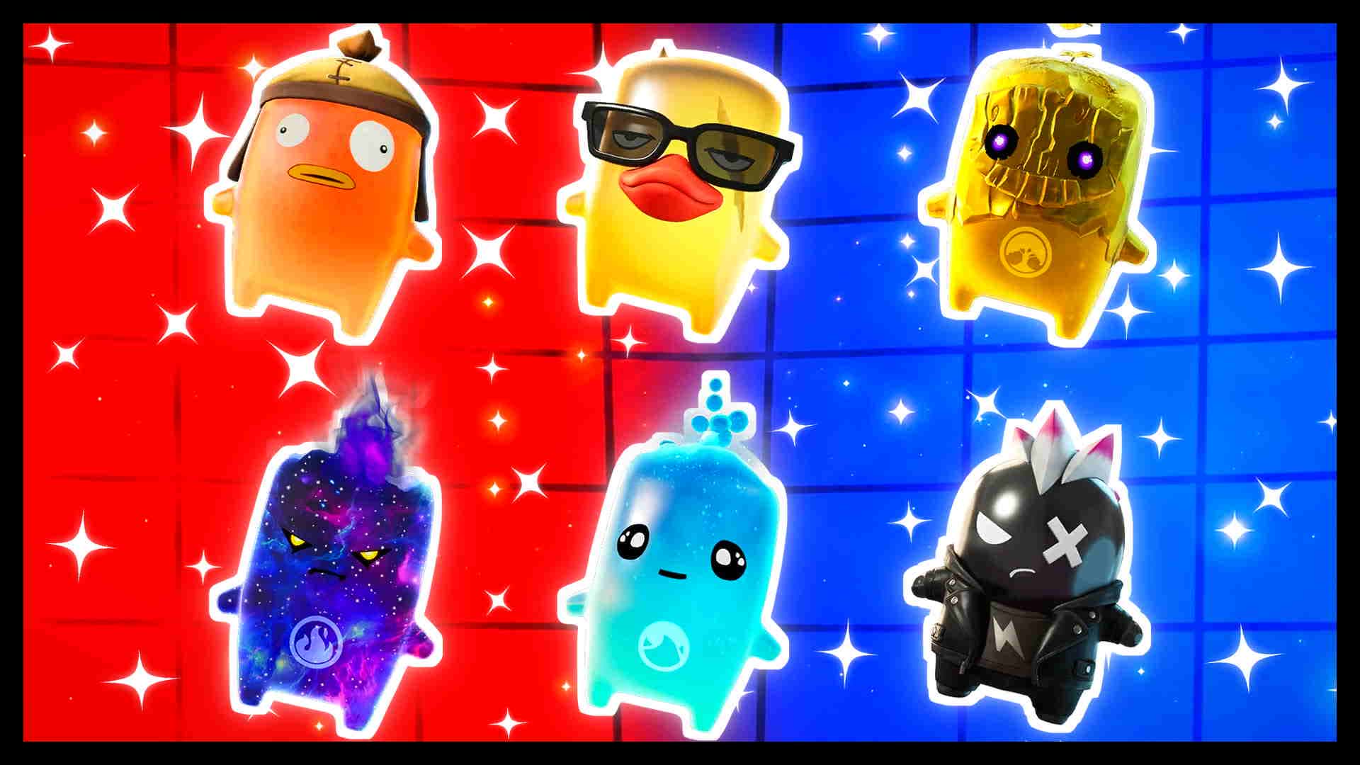 RED VS BLUE FIRETRAIL 🔴🔵 — Fortnite Creative map